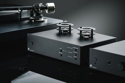 Pro-Ject's valve-based phono stage blends high-end technologies with a wide range of connectivity options