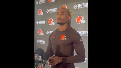 Browns Rookie WR Isaiah Bond Addresses Media for the First Time