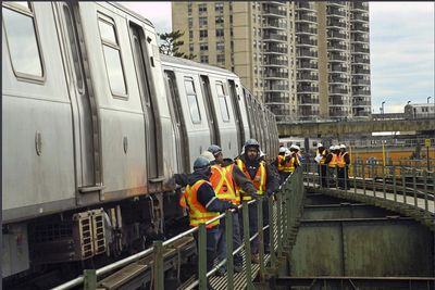 Trump administration threatens to cut New York transit funds over safety
