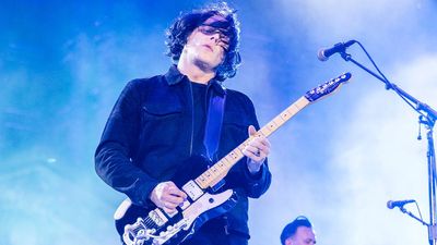 “I hope this pisses off some more Tele purists! We have enough ‘regular’ boring guitars out there”: Jack White unveils Thinline version of his wild Triplecaster – which was specifically requested by Kirk Hammett
