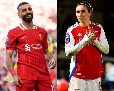 Prolific Salah and Caldentey rewarded with PFA player of the year awards