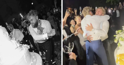 Jake Paul Smashes Logan Paul’s Wedding Cake In Bizarre Viral Clip