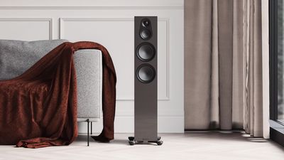 Monitor Audio Silver Series Limited Edition 7G speakers have a Carbon Black Metallic finish