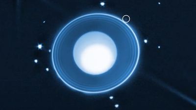 Scientists find tiny new moon around Uranus with the James Webb Space Telescope (photos, video)