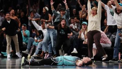 Sabrina Ionescu Hits Iconic Shot, Borrows Another Star’s Iconic Celebration