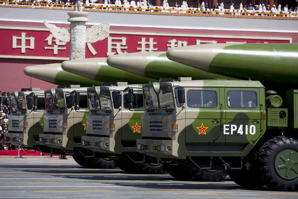 China to unveil advanced weapons at huge military parade to mark WWII end
