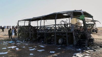 Bus crash in Afghanistan kills dozens of migrants returning from Iran