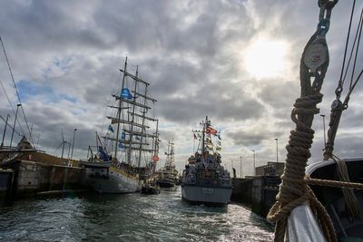 Hundreds of historic tall ships are heading for Amsterdam for a maritime festival