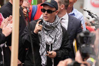 Kneecap rapper brands terror charge 'distraction to genocide' as he bids for criminal case to end