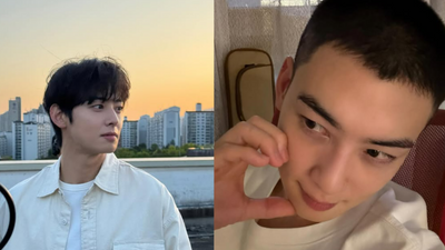 Cha Eun Woo's Dishwashing Duty in Military Leaves Soldiers Lining Up to Admire His Looks