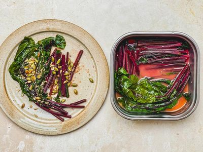 How to turn beetroot tops into a delectable Japanese side dish – recipe