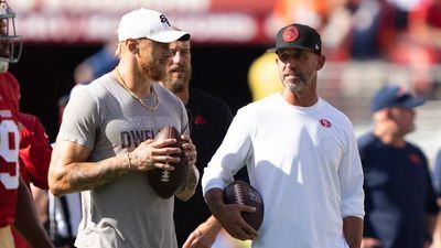 Kyle Shanahan Confident George Kittle Will Find Way to Continue Doing Smelling Salts