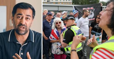 'This rhetoric leads to firebombs': Humza Yousaf issues warning over asylum debate