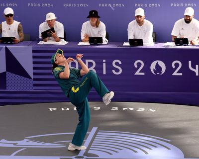 Australian breakdancer Raygun is lampooned in a new musical but the Olympics fiasco was no comedy
