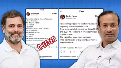 A pollster apologises, BJP calls it proof of Rahul ‘lies’, news TV cheers