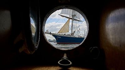 Historic tall ships arrive in Amsterdam for tenth edition of maritime festival SAIL