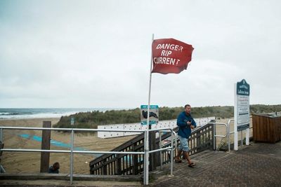 Hurricane Erin pounds US east coast as residents brace for ‘life-threatening’ waves