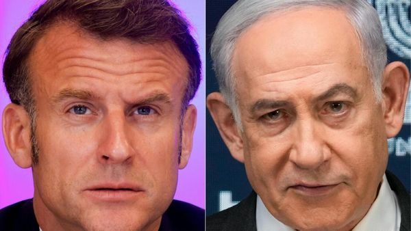 France's Macron repeats warning on Netanyahu's military plan for Gaza