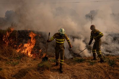 Winds complicate wildfire battles in Spain; Portugal suffers third death