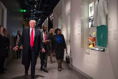 Trump purge of Smithsonian exhibits got underway in April and included removal of Harriet Tubman’s hymn book: report