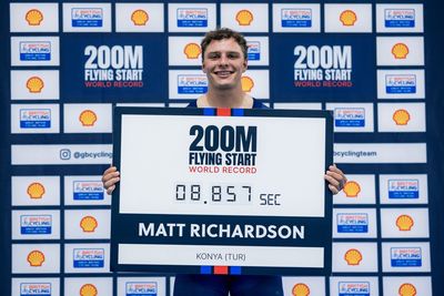 'It’s just a really raw measure of who is the best' – Matthew Richardson on being the 'fastest cyclist of all time'