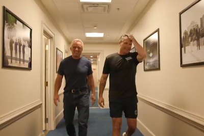 RFK Jr. says he finds it ‘convenient’ to wear jeans to the gym