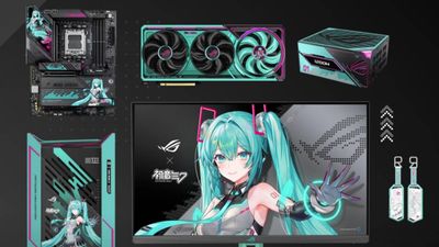 Asus has unveiled more Hatsune Miku PC tech at Gamescom, and my bank account is about to have an existential crisis