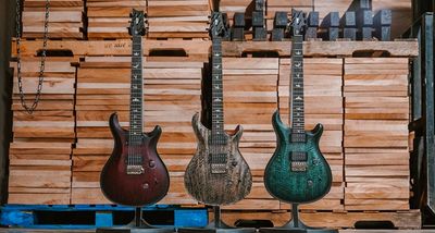 “Each guitar includes a 40th-anniversary certificate hand-signed byPaul Reed Smith”: PRS swaps maple for mango to give its flagship Custom 24 an eye-popping satin nitro makeover