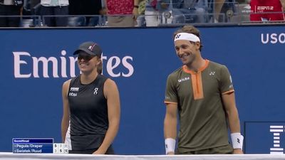 Iga Świątek, Casper Ruud Made Wild Comeback to Reach U.S. Open Mixed Doubles Final