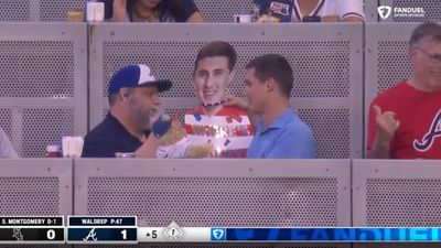 Braves Fan Casually Swears, Reveals Wife’s Whereabouts During Live Interview