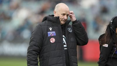 Port Adelaide coach misses his last training session