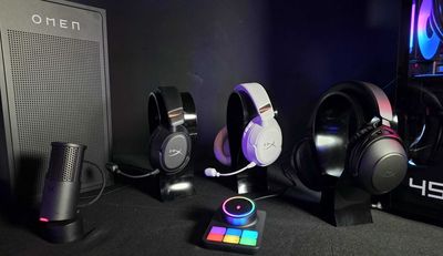 I loved seeing HP put OMEN and HyperX gaming front and center, but I had even more fun checking out the new gear early