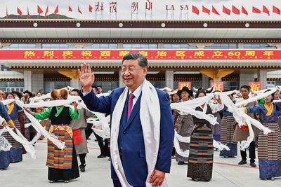 Xi Jinping becomes first Chinese president to attend controversial anniversary celebrations in Tibet