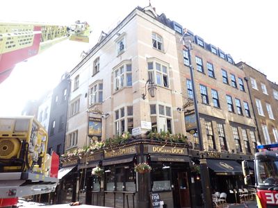 Fire breaks out above centuries-old Soho pub visited by George Orwell and Madonna