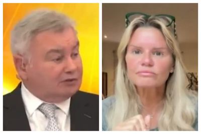 Eamonn Holmes leaves Kerry Katona stunned after using racial slur on air before ‘apology’