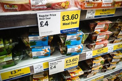 How much a Tesco meal deal has increased by