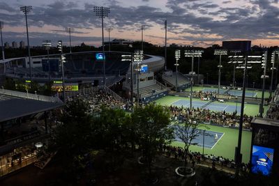 At the US Open, tennis stars shine under dark sky-friendly outdoor lights