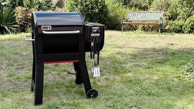 This affordable app-connected wood smoker is perfect for cooking meats low and slow