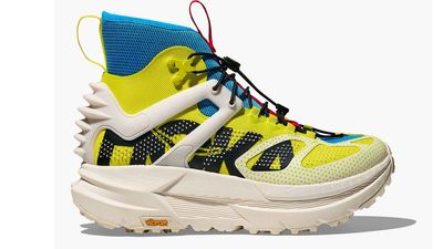 Hoka hypes the Mafate X Hike, a lightweight longhauler with some surprising backcountry creds