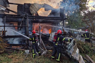 Zelensky condemns ‘indecent’ Russian attack as American-owned Ukraine factory is hit