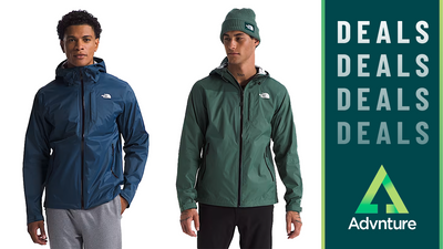 Save money and prepare for wet weather: We've spotted a great deal on this waterproof, windproof, and breathable rain jacket from The North Face