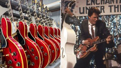 “Great Scott!” Gibson teases Back to the Future ES-345 replica – and an Epiphone version may not be far behind