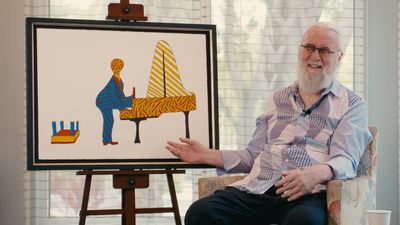 Billy Connolly reveals Elton John inspiration as comedian unveils new limited-edition artwork