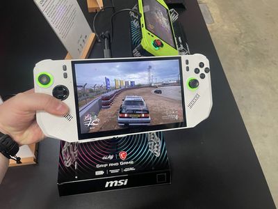 I got a look at the first AMD Ryzen Z2 Extreme handheld, and no, that's not an ROG Ally you're looking at, it's the MSI Claw A8