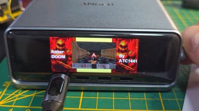 Doom runs surprisingly well on Anker Prime Charger — 150 MHz CPU and decent screen results in 'better than expected' FPS per mAh