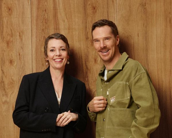 ‘Love is great. But then one of you will be dog-tired and doing the bins’: Benedict Cumberbatch and Olivia Colman on how to survive a marriage