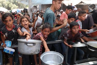 Famine in Gaza declared despite Israeli denials as UN calls it ‘moment of collective shame for world’