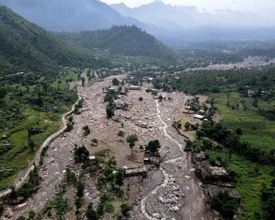 Weather tracker: monsoon rains cause deadly floods in Pakistan and India