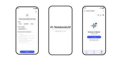NotebookLM in Your Pocket Gets Faster and More Custom Audio