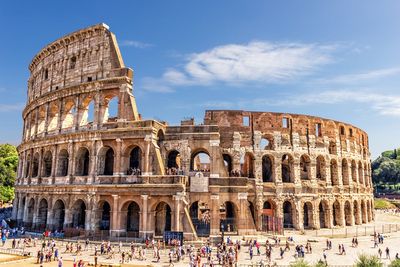 Colosseum tour guide dies after collapsing in amphitheatre